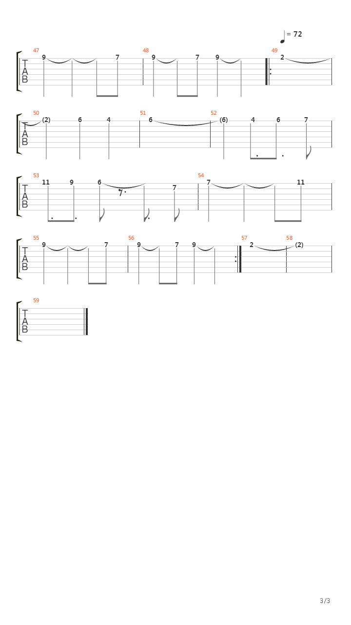 Mark Of The Devil Theme吉他谱