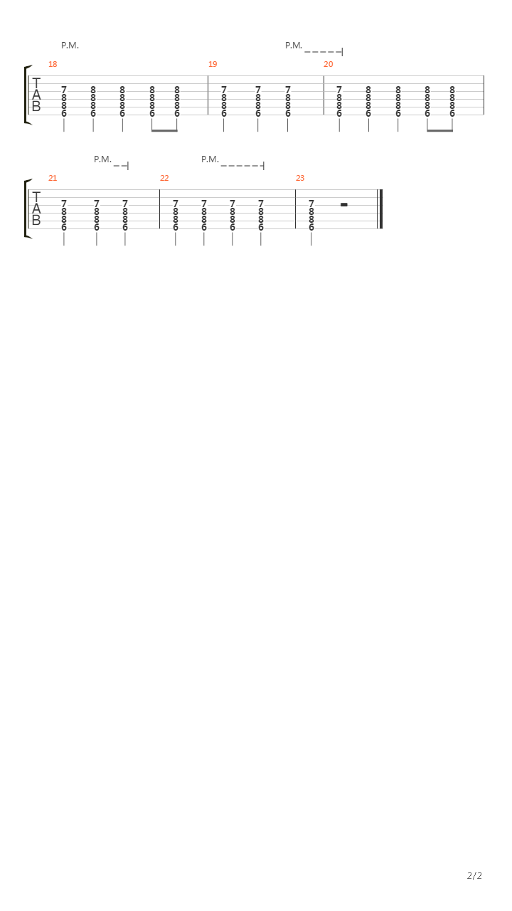 Hush吉他谱