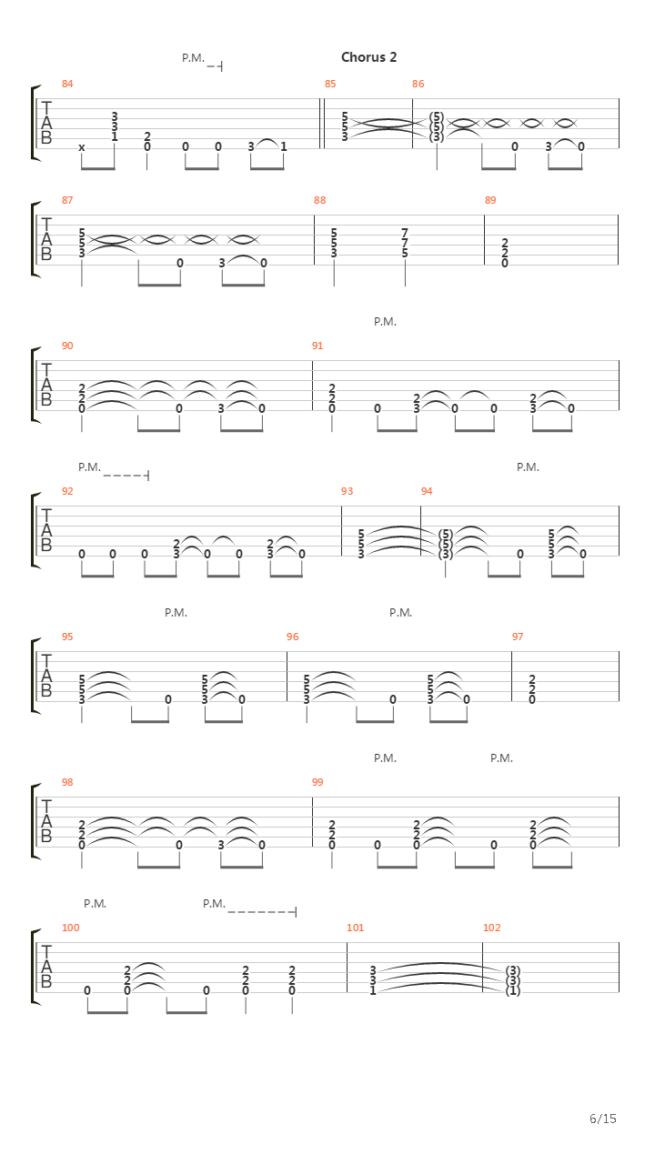 Falling Away吉他谱