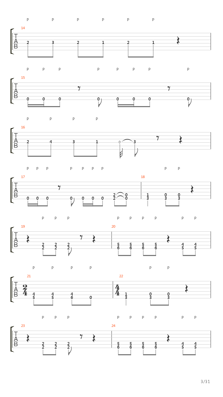 Dynamo吉他谱