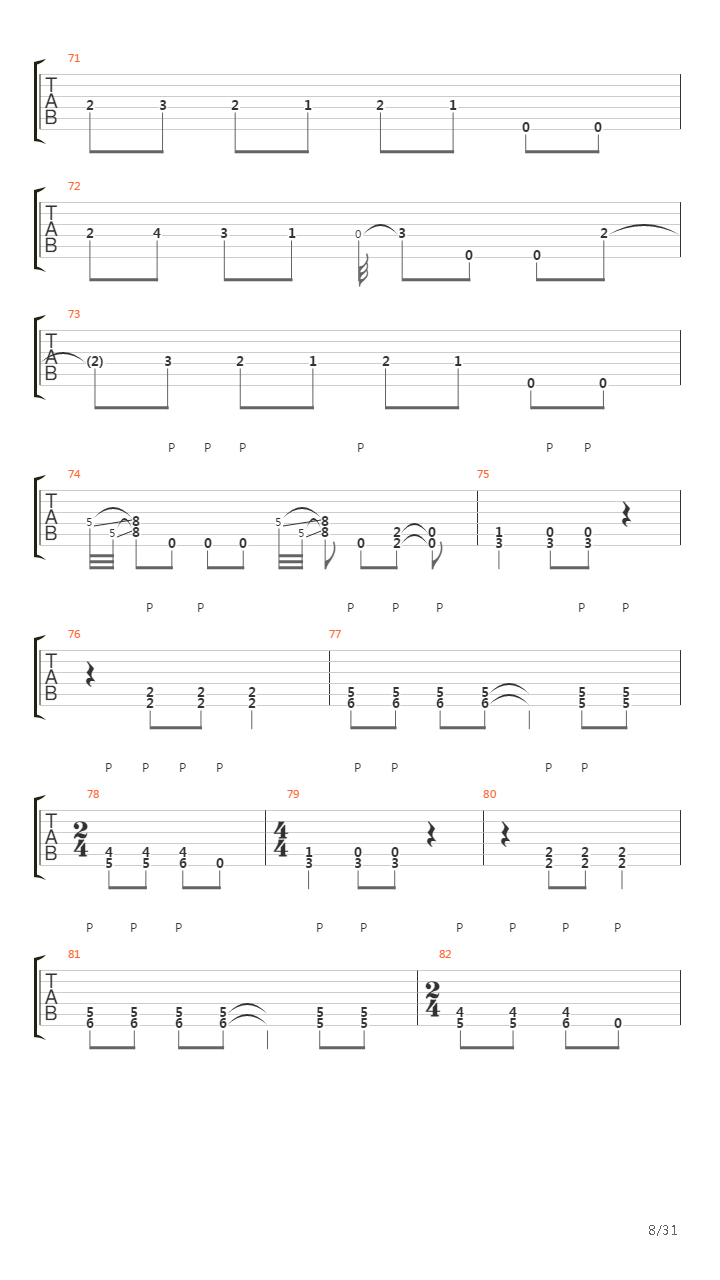 Dynamo吉他谱