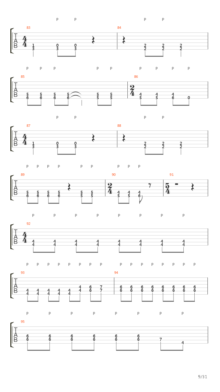 Dynamo吉他谱