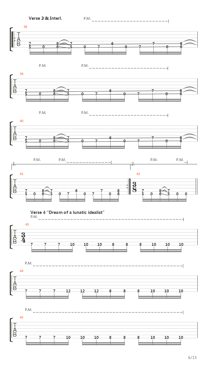 Imminent Regenerator吉他谱