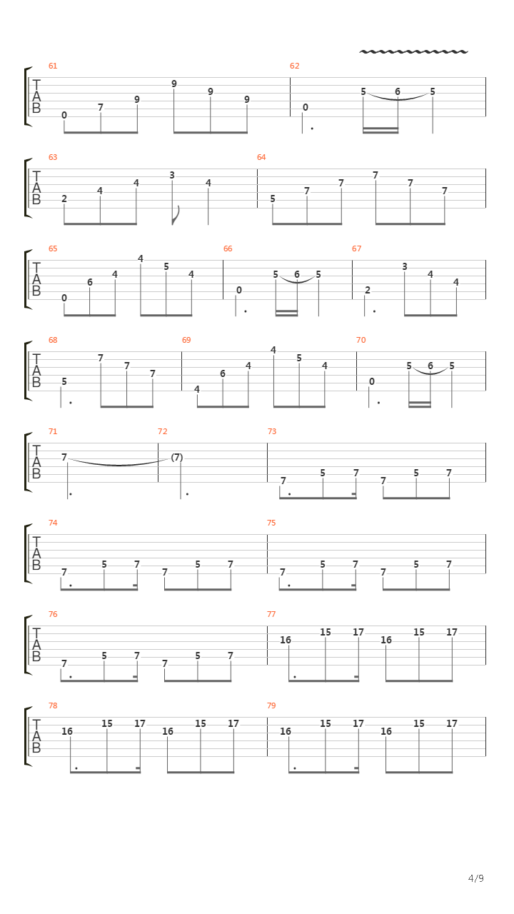 The Riverboat Song吉他谱