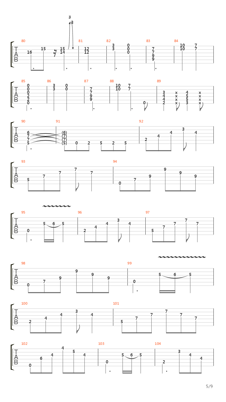 The Riverboat Song吉他谱