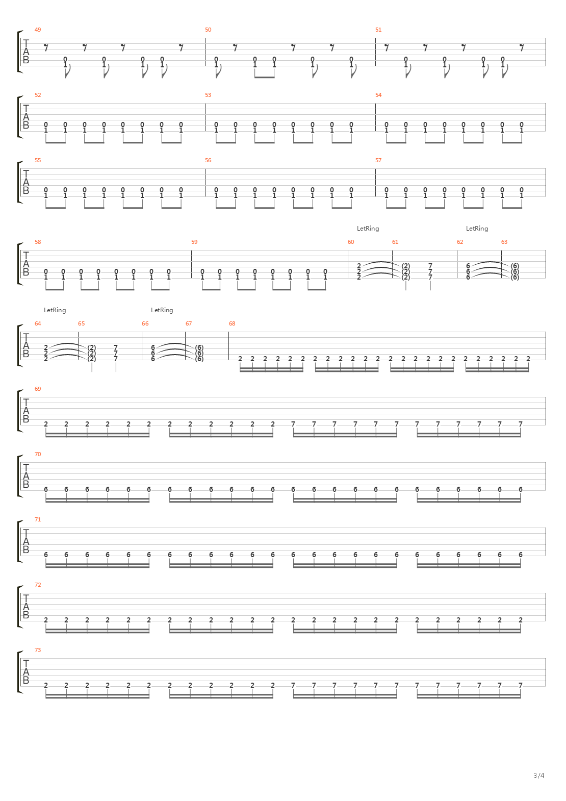 District Of Misery吉他谱