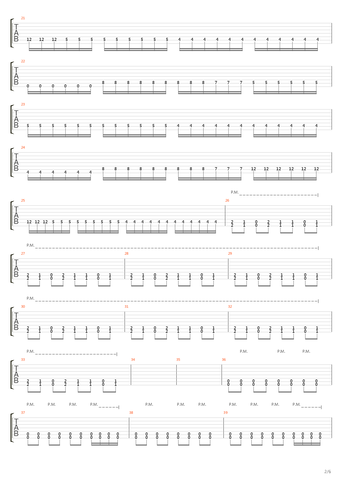 District Of Misery吉他谱