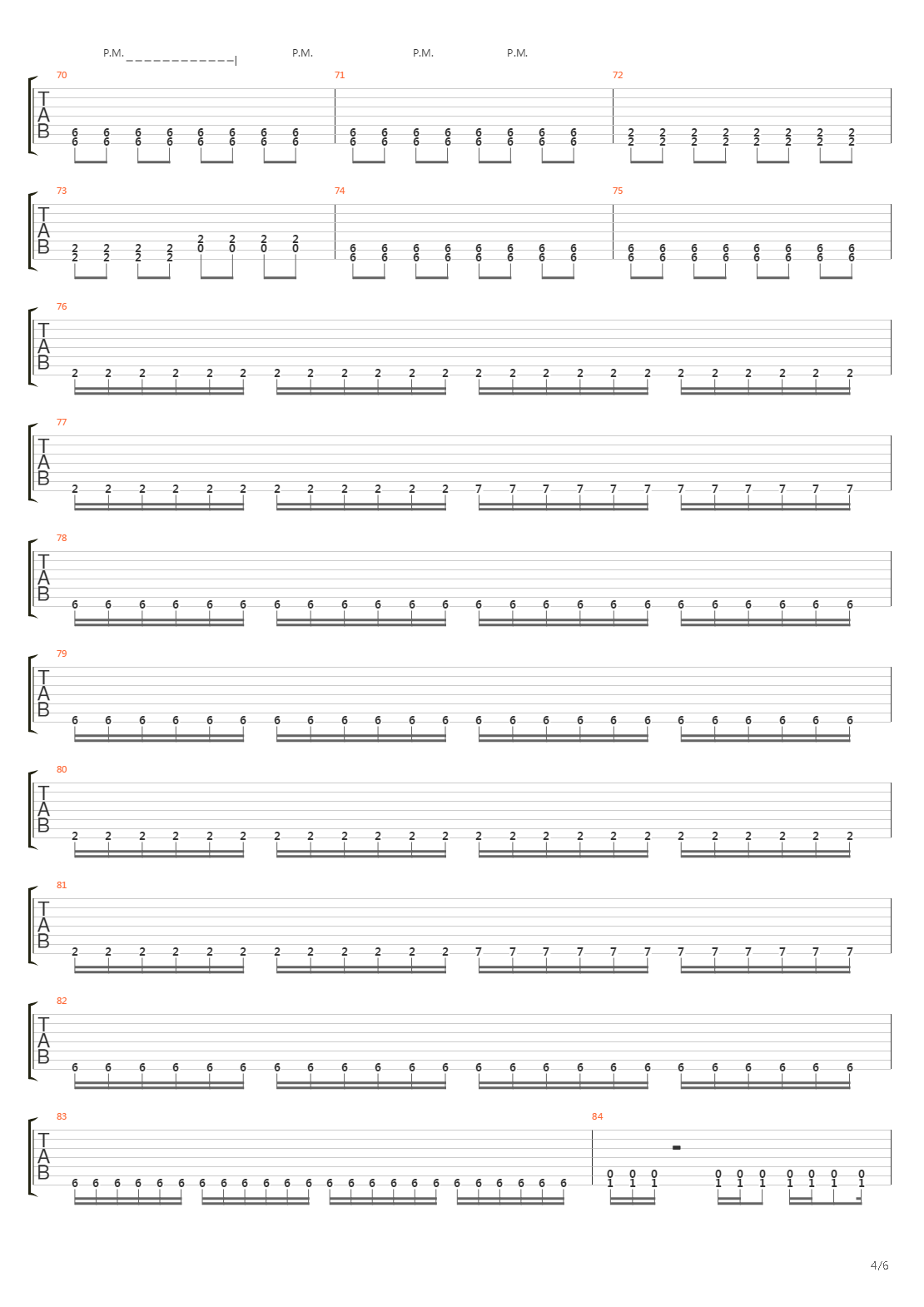 District Of Misery吉他谱