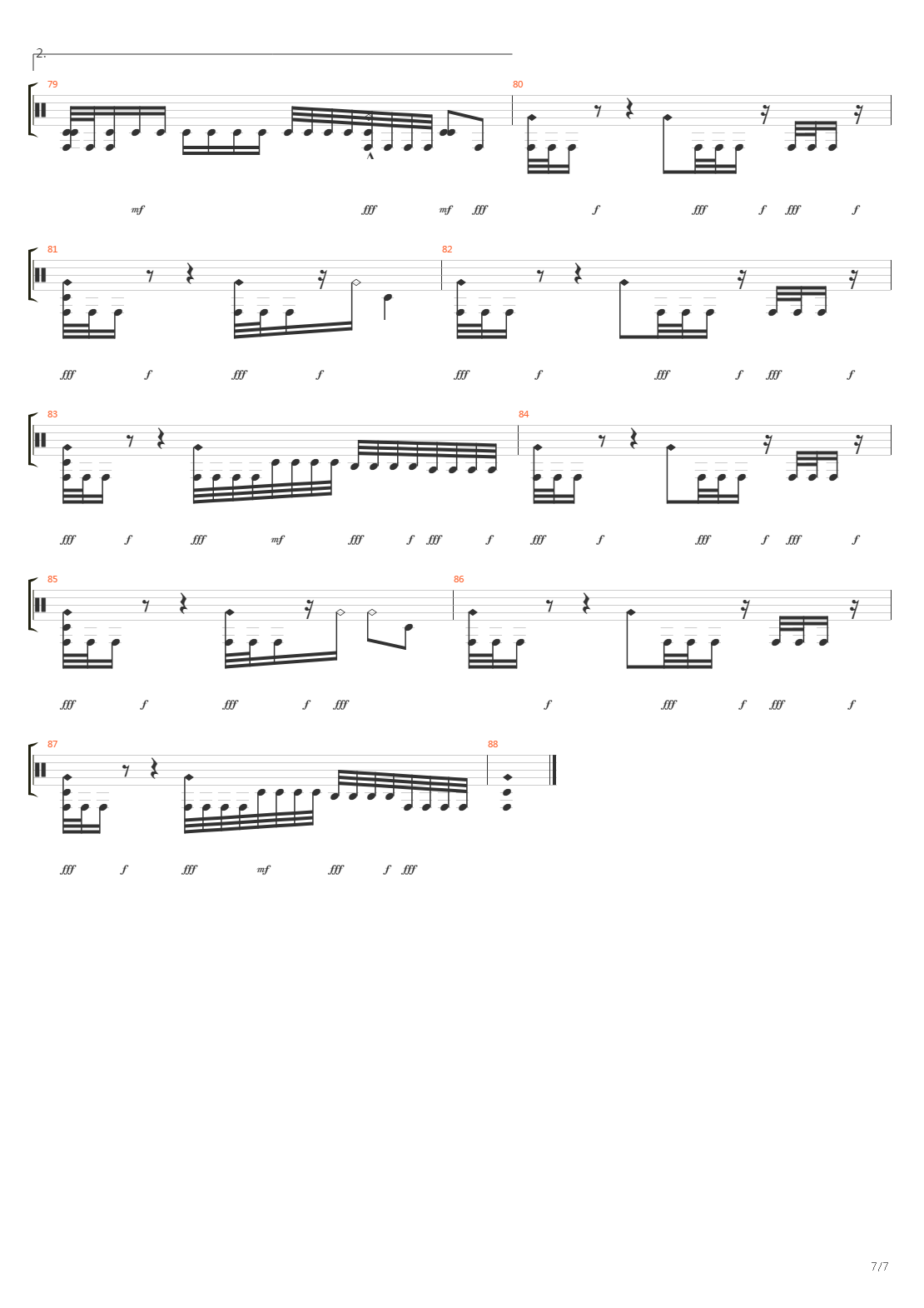 District Of Misery吉他谱