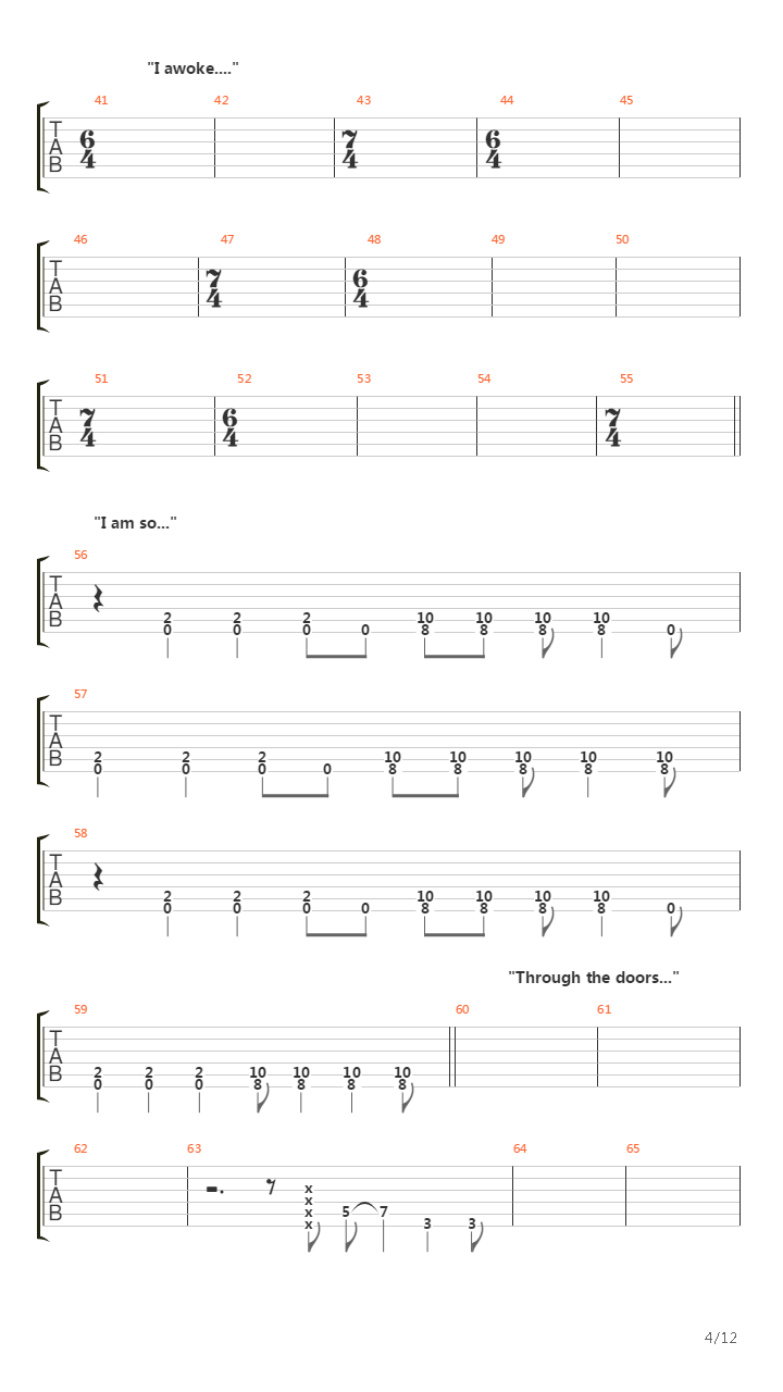 Catalyst吉他谱
