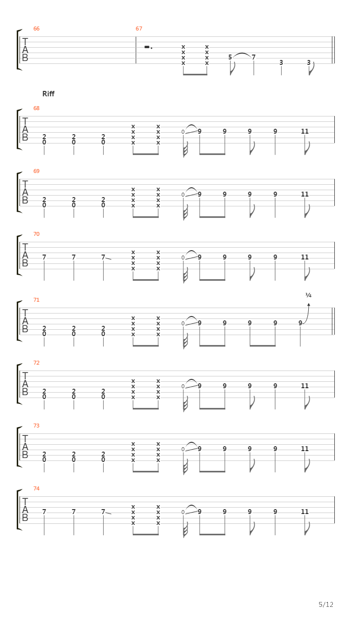 Catalyst吉他谱