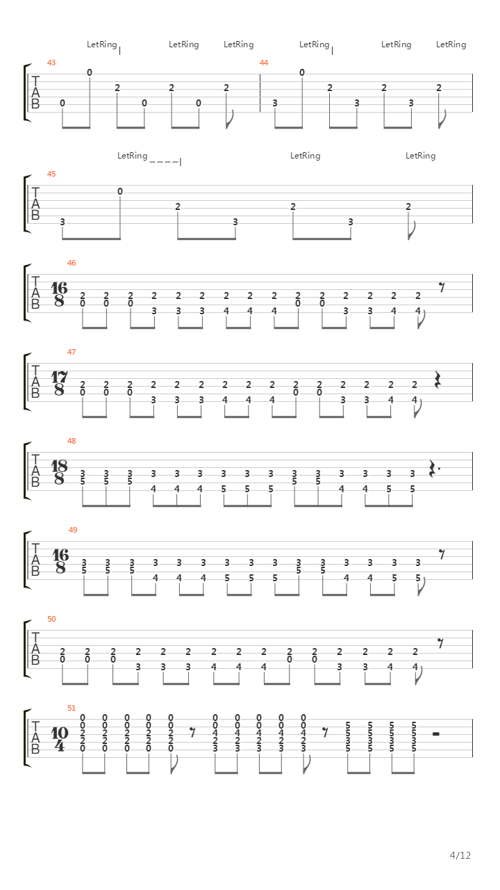 Remember Where You Are吉他谱