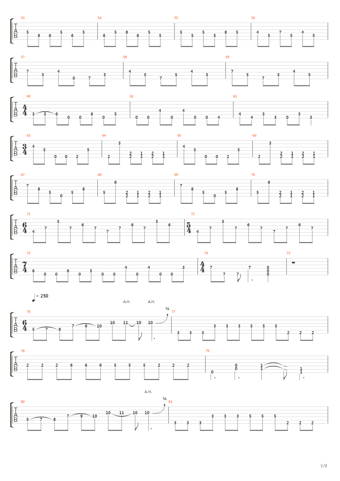 Collaspe Of Recreation吉他谱