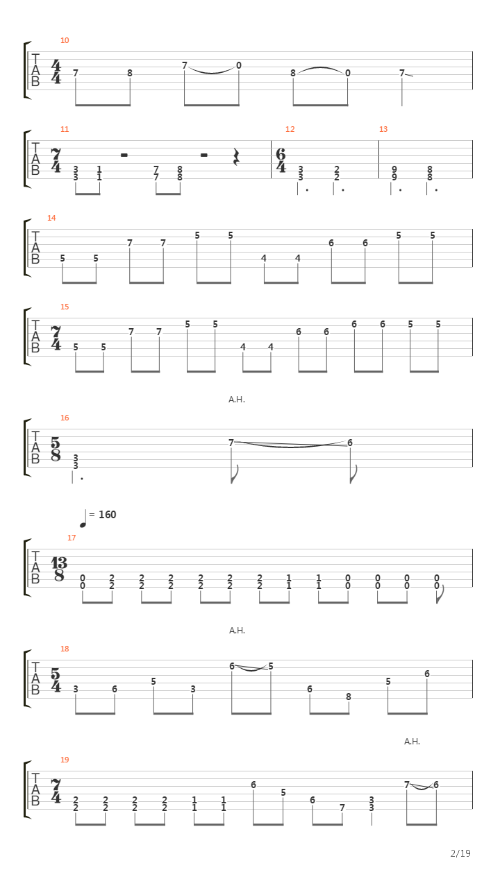 Collaspe Of Recreation吉他谱