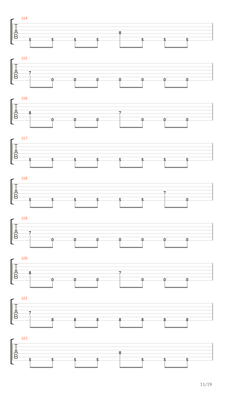 Collaspe Of Recreation吉他谱