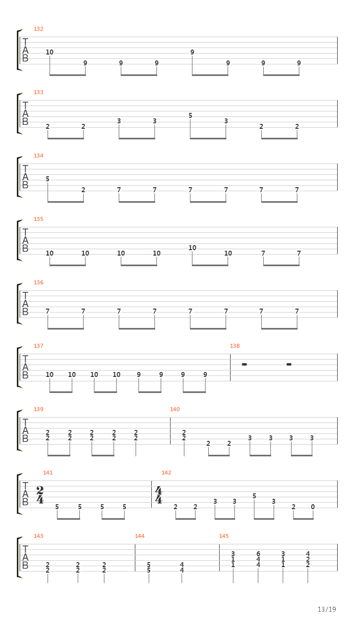 Collaspe Of Recreation吉他谱
