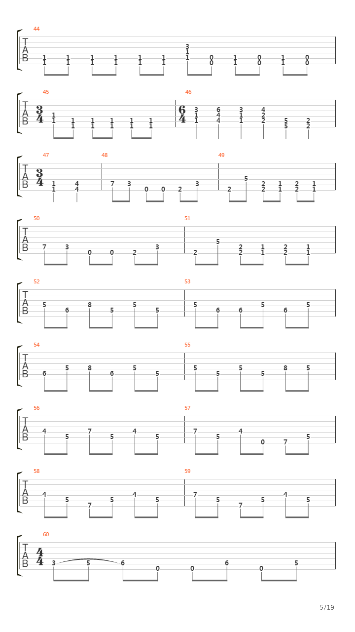 Collaspe Of Recreation吉他谱