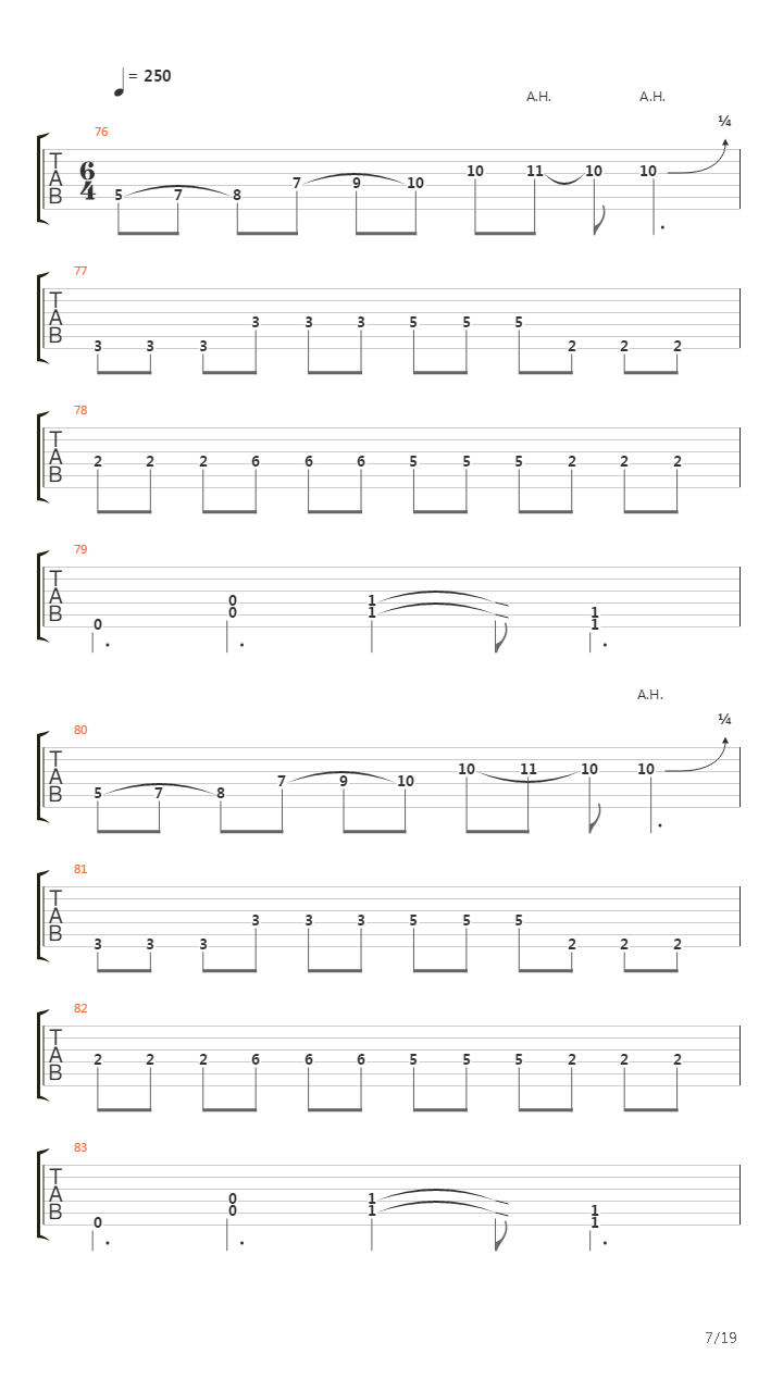 Collaspe Of Recreation吉他谱