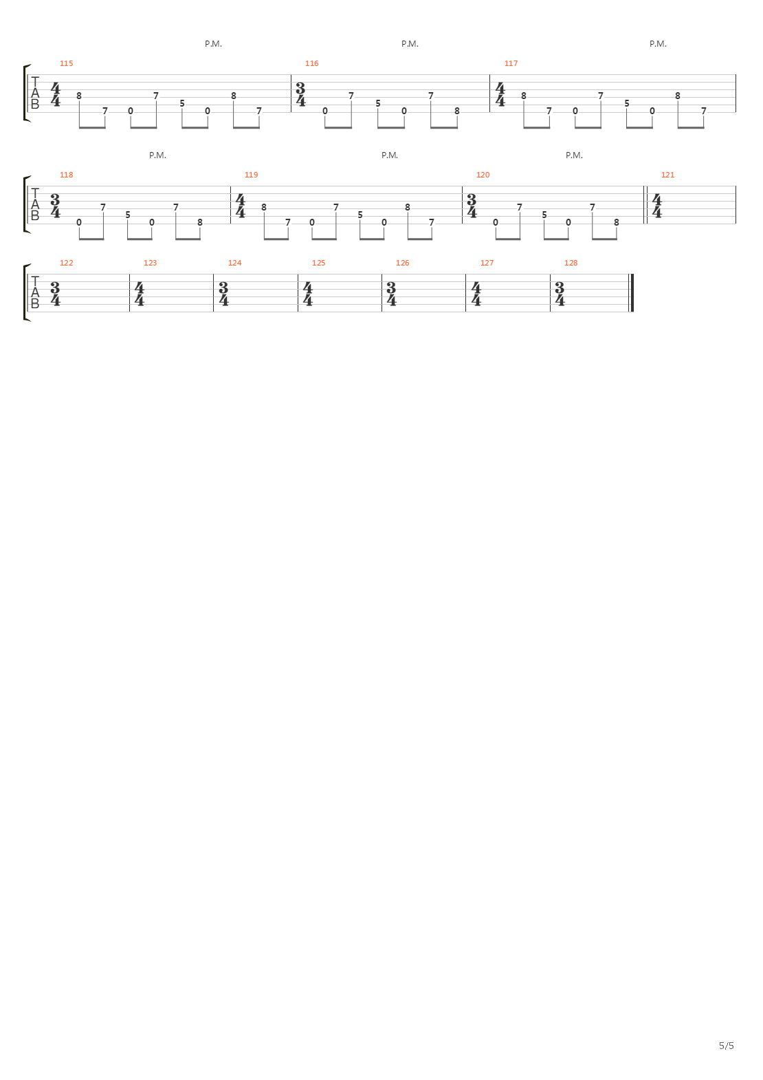 The Finisher吉他谱