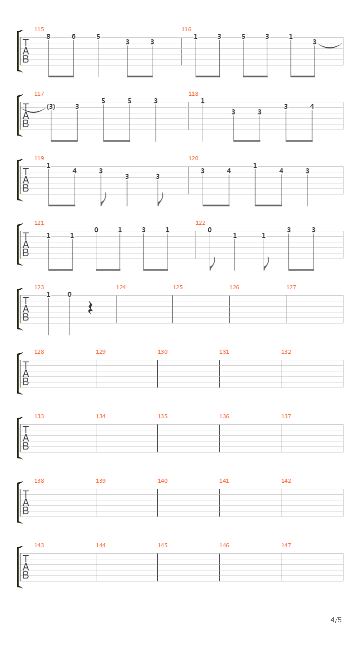 Enola Gay吉他谱