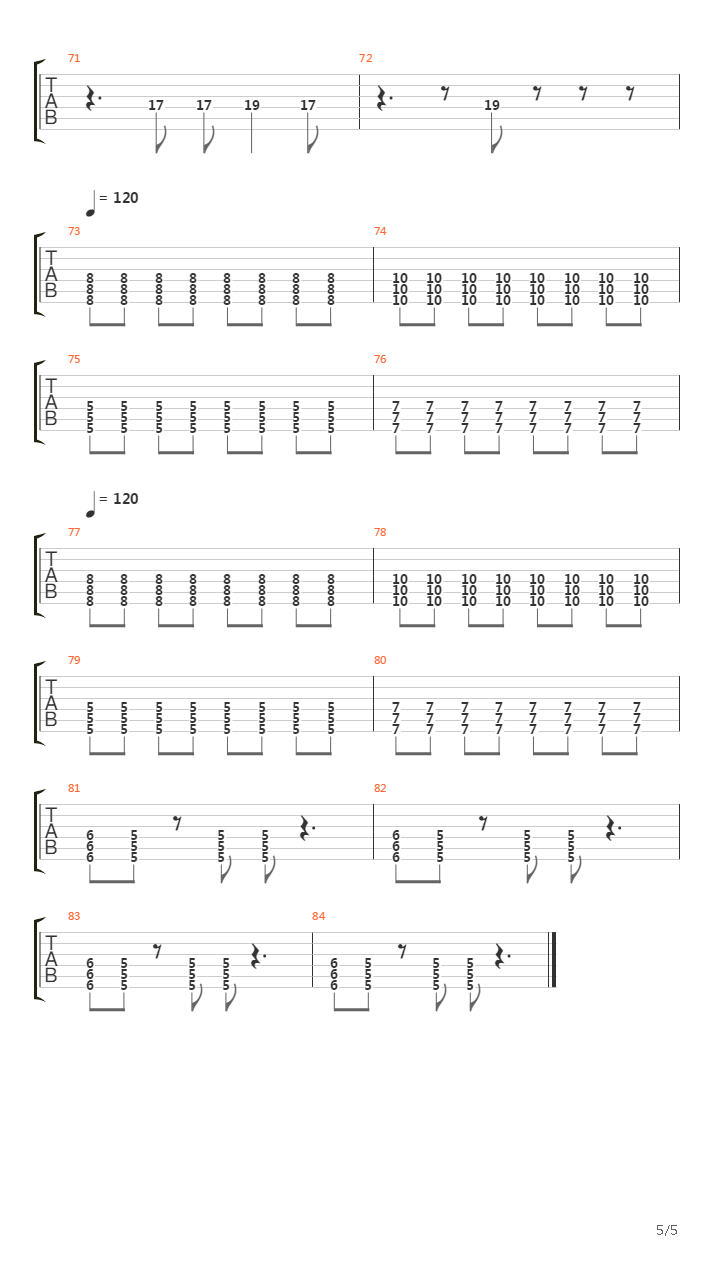 Dein Weg吉他谱