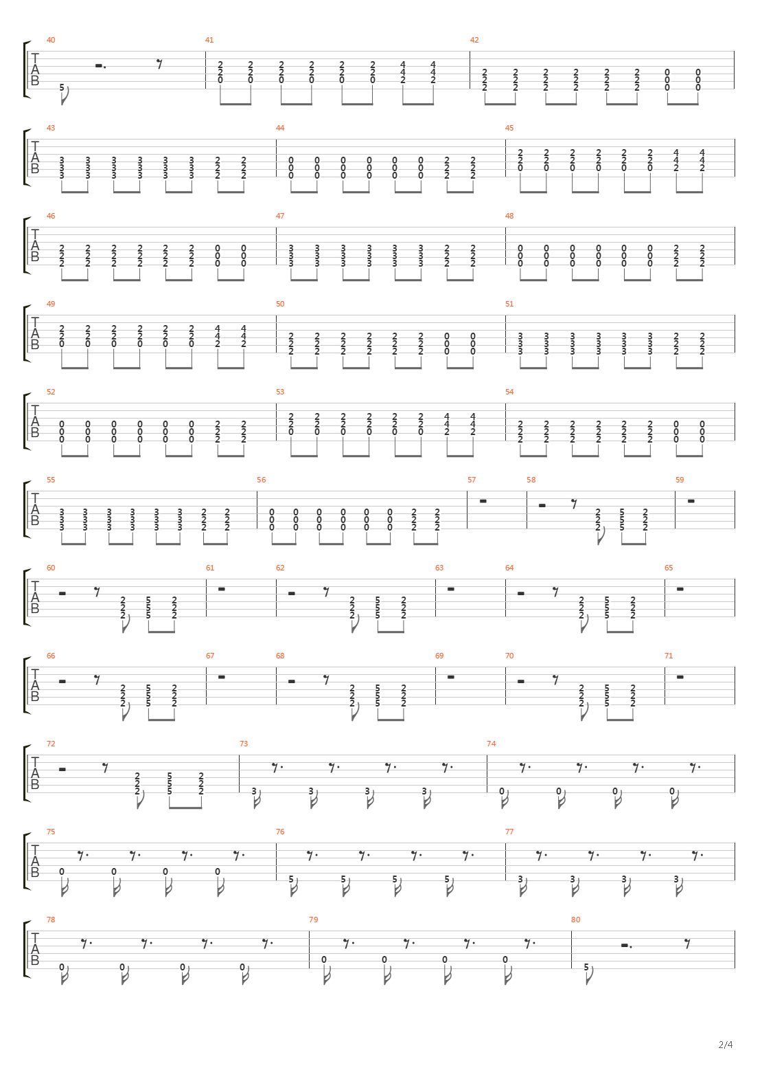 Labyrinth吉他谱