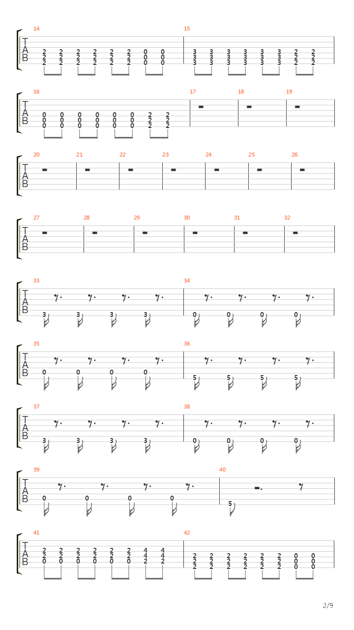 Labyrinth吉他谱
