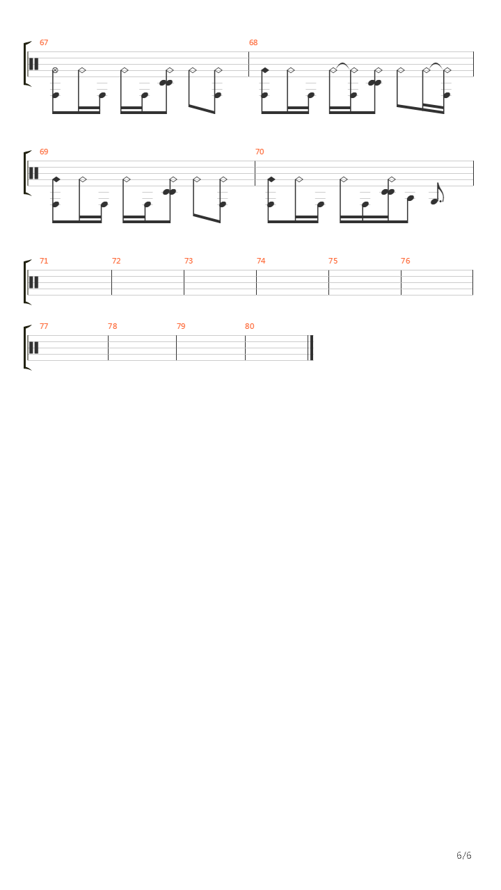 Swallow吉他谱