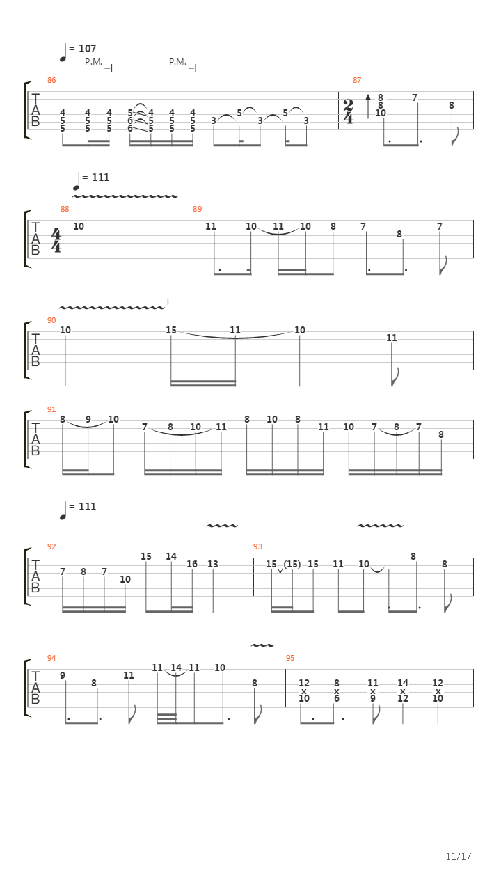 Ellipse吉他谱