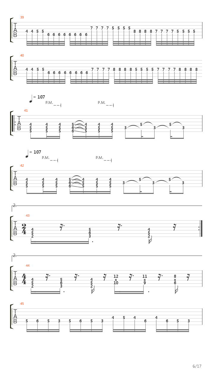 Ellipse吉他谱
