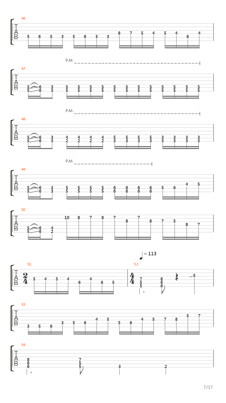 Ellipse吉他谱