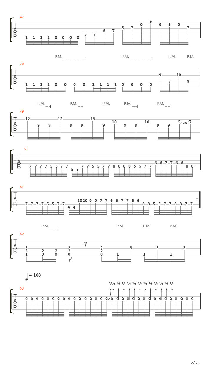 Mark Of An Obsidian吉他谱