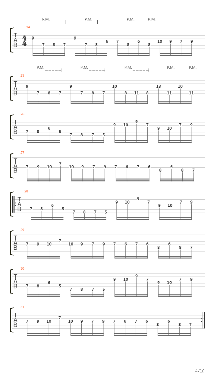 The Discontinuity Of A Fundamental Element吉他谱