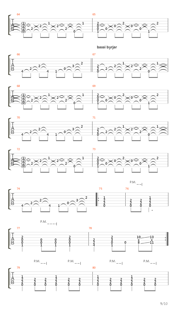 The Discontinuity Of A Fundamental Element吉他谱