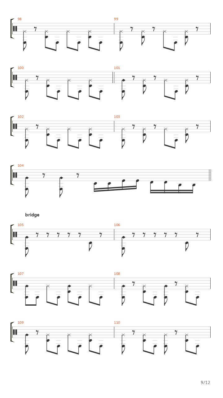 Ikenai Taiyou吉他谱