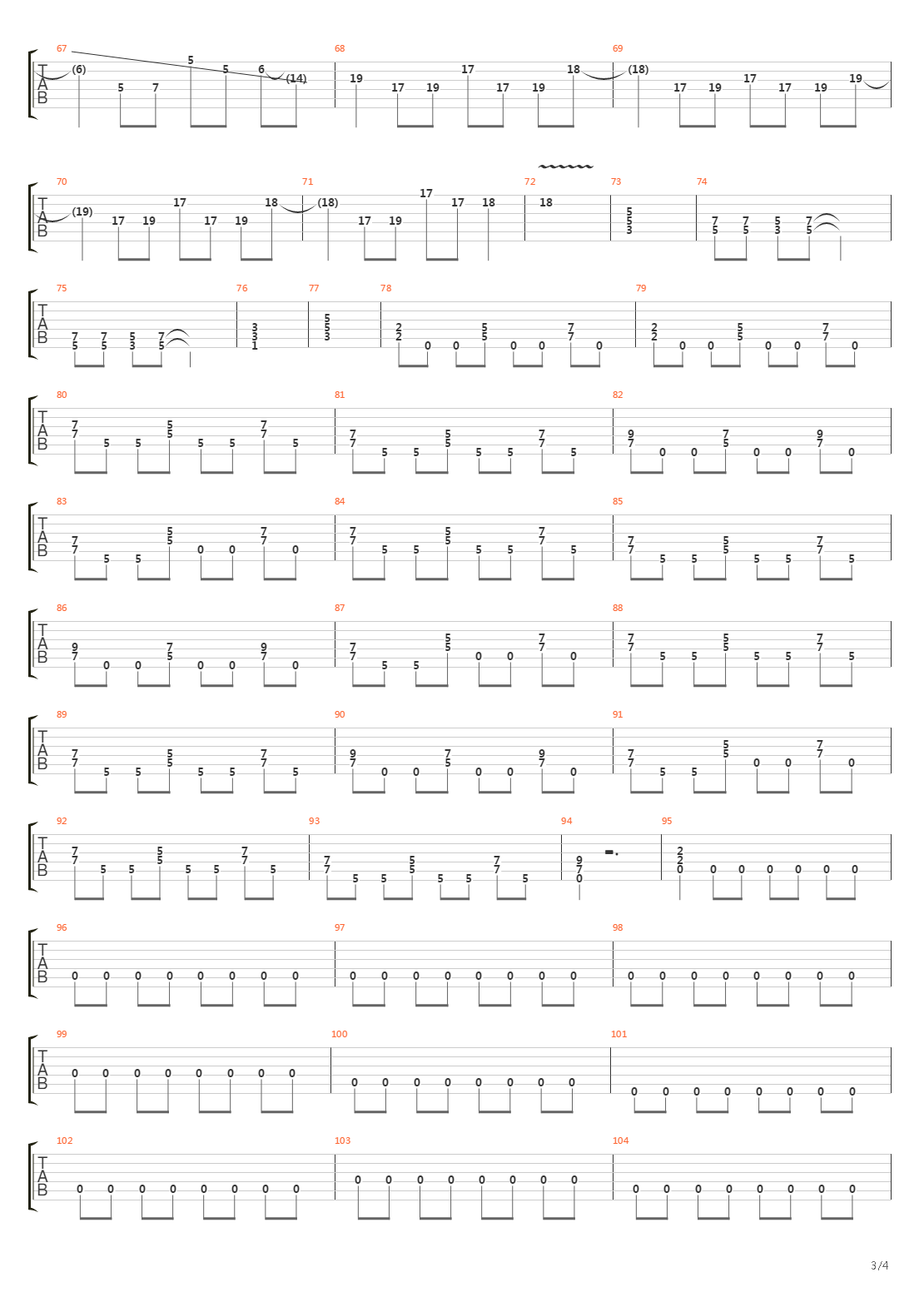 A Pokolnl Hangosabb吉他谱