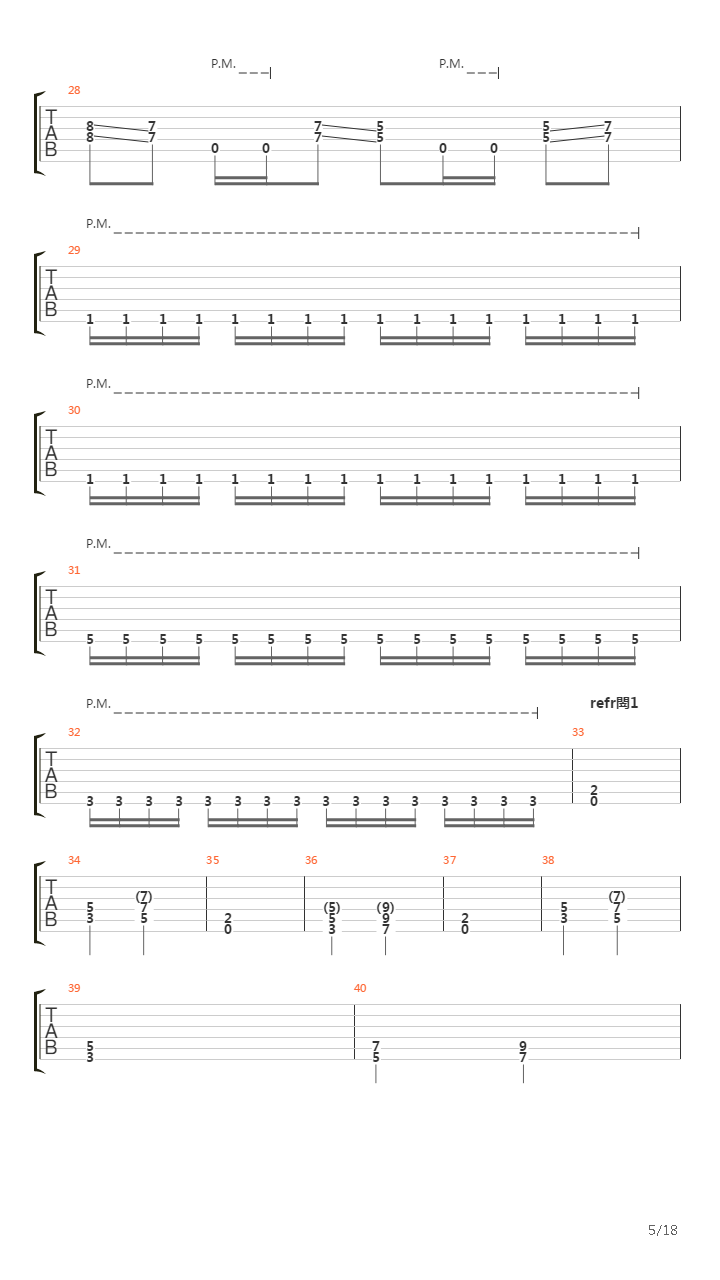 A Szabadsg Fantomja吉他谱