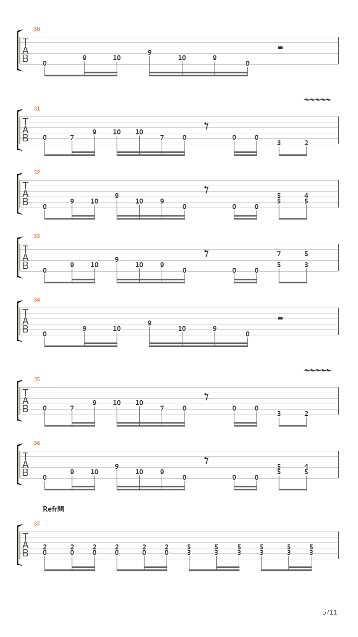 A Tigris Knnyei吉他谱