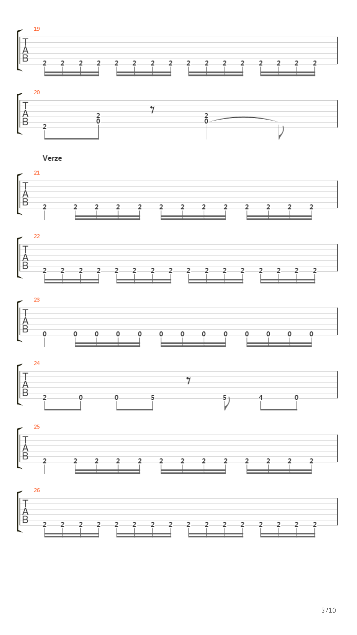 A Vrfarkas吉他谱