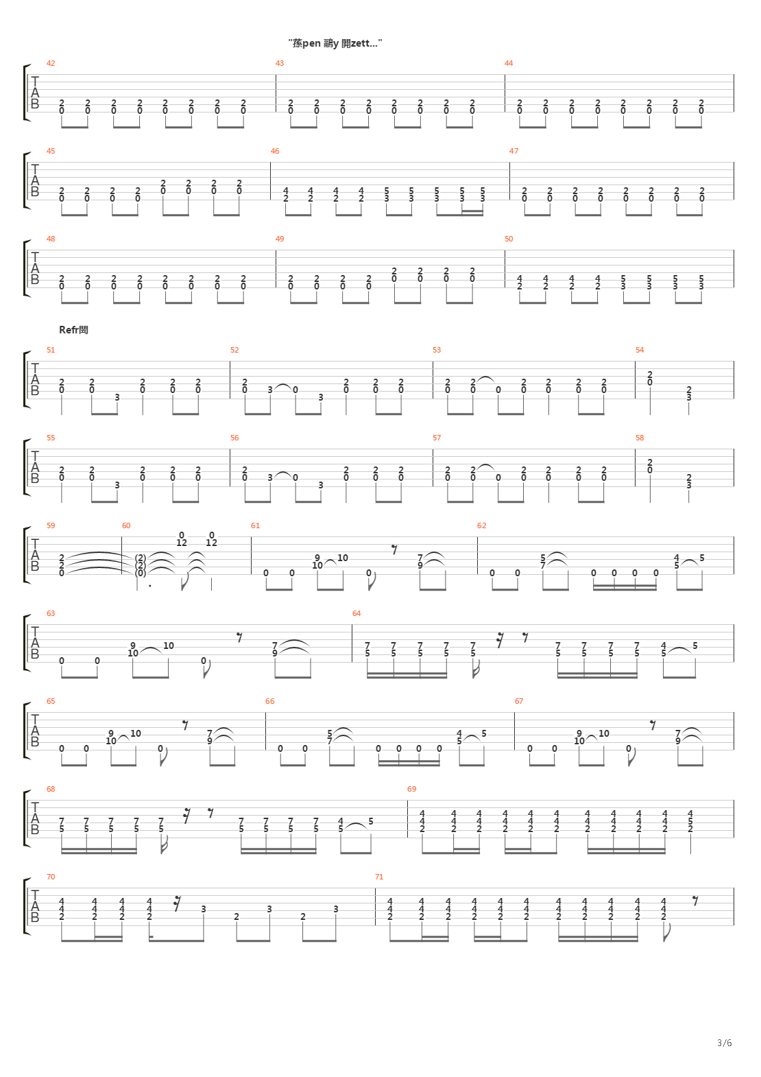 Haragban A Vilggal吉他谱