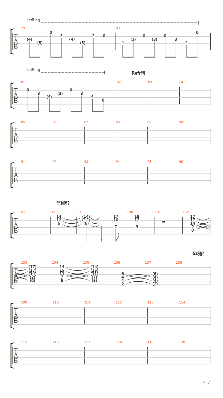 Ki Vd Meg吉他谱