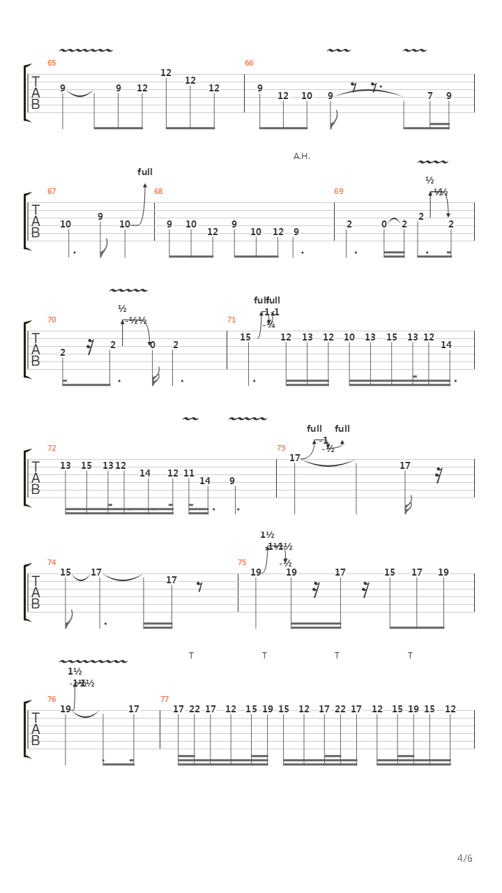 Valahol Messze吉他谱