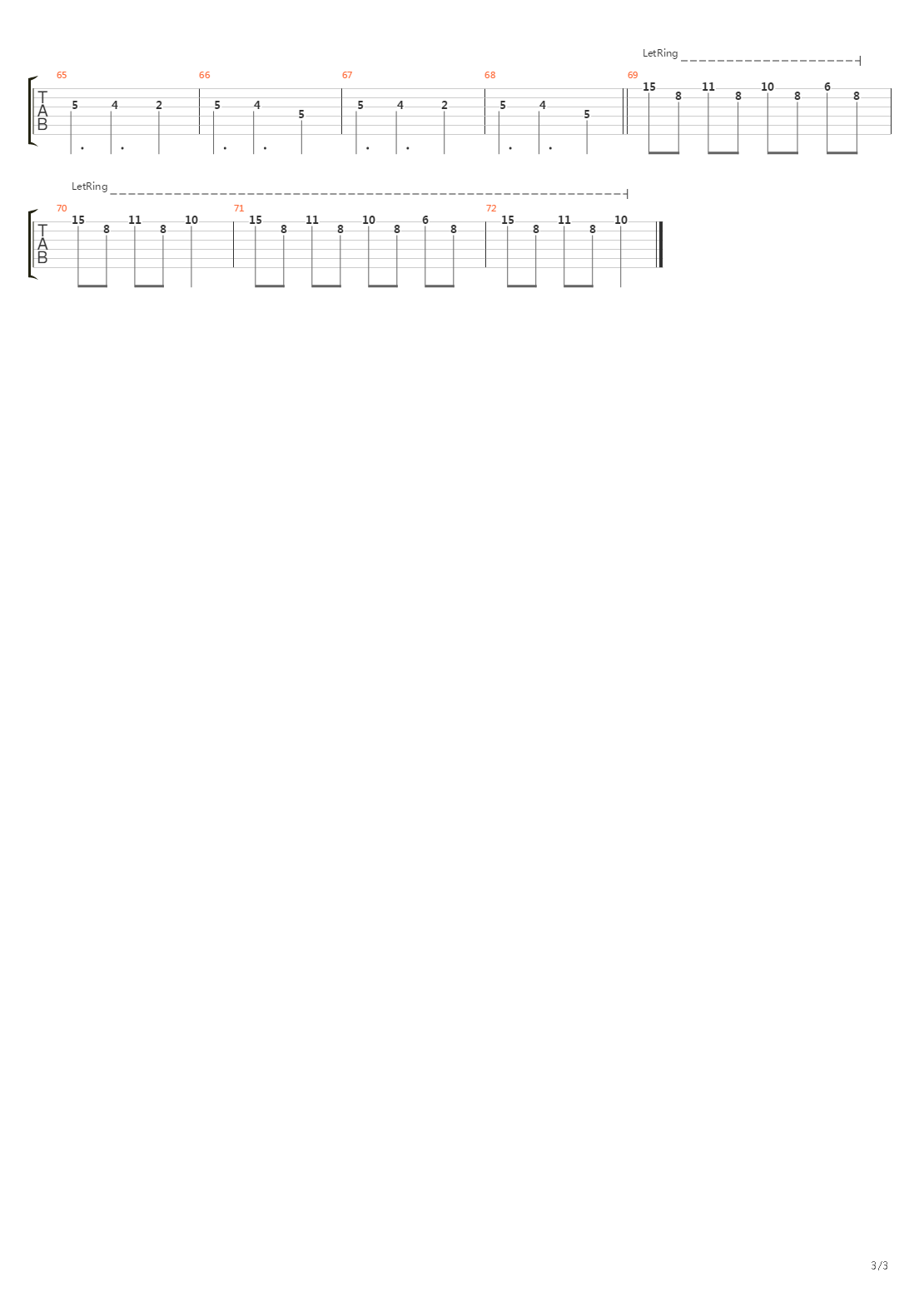 Perfeclty Flawed吉他谱