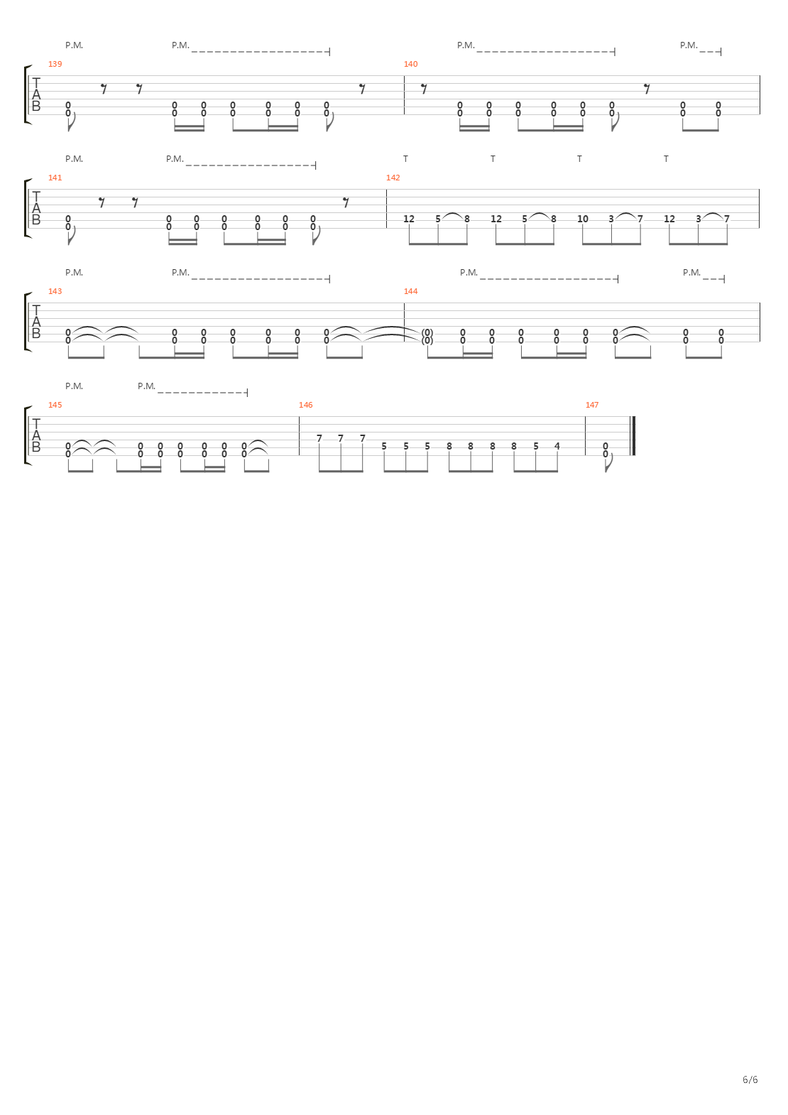 Escape吉他谱