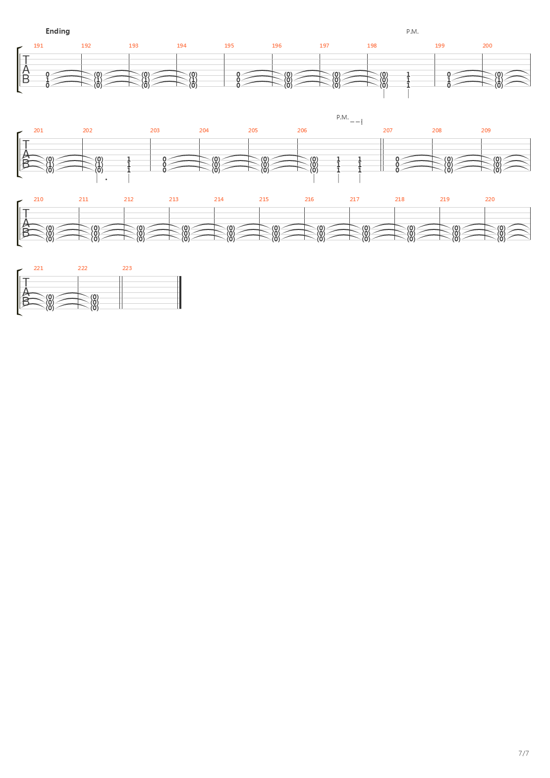 Ix吉他谱