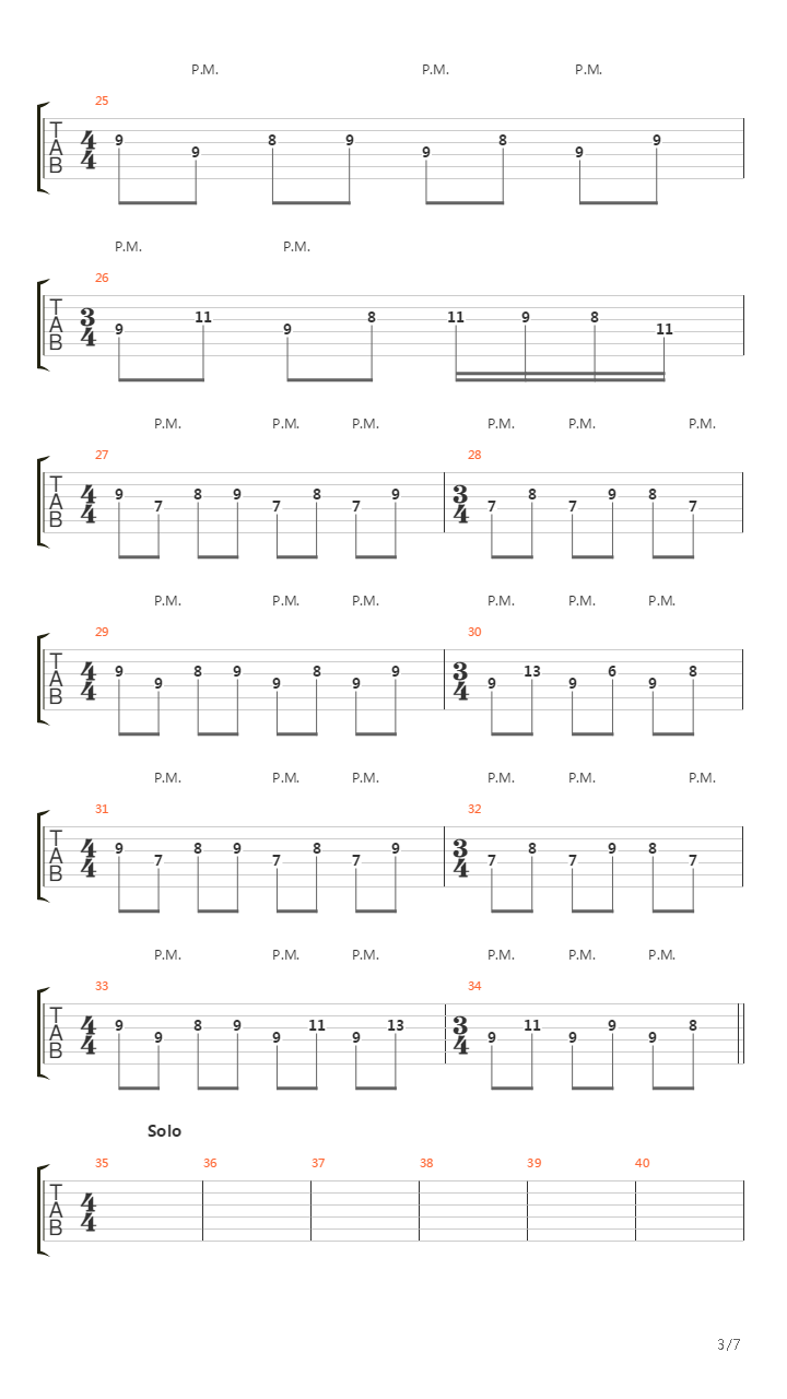 Coming Home吉他谱