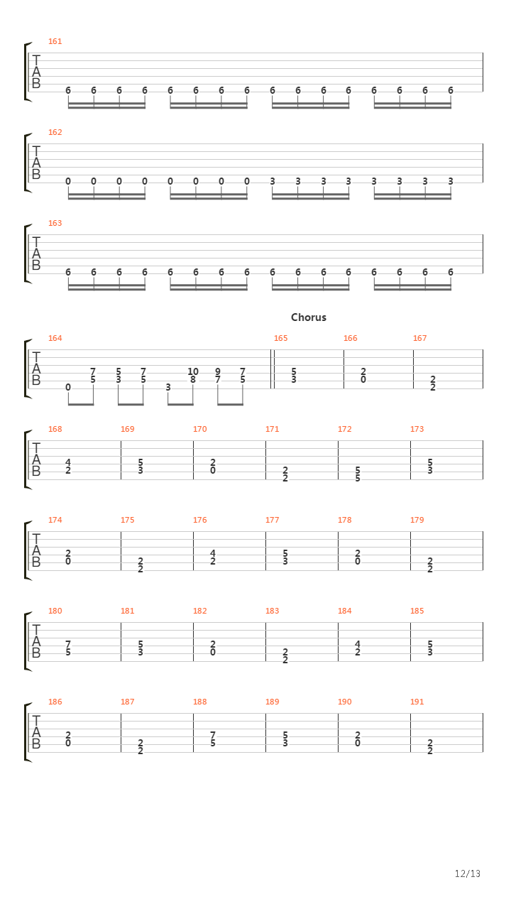 Evolution Exceed吉他谱