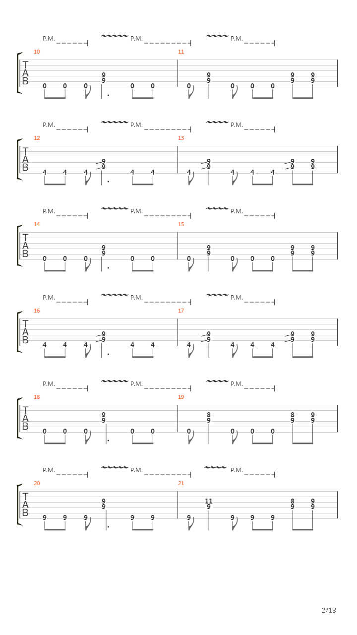 Intermission吉他谱