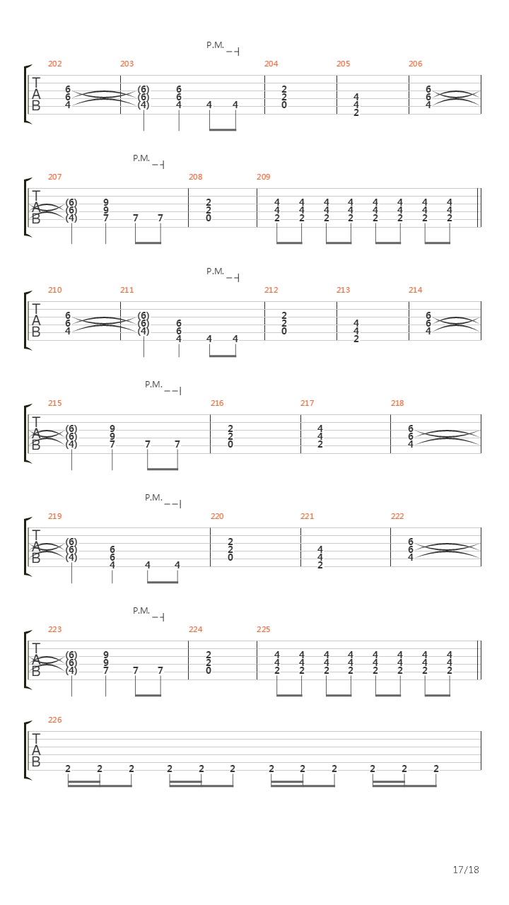 Intermission吉他谱