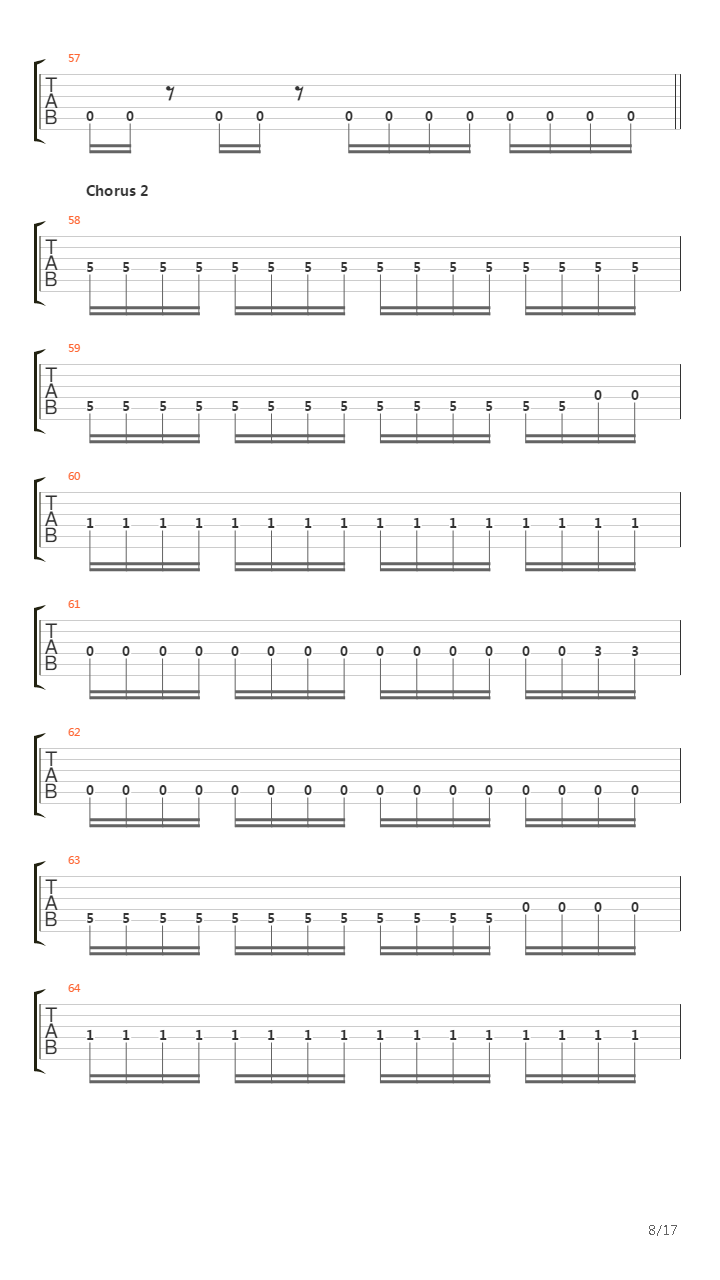 Into The Aftermath吉他谱